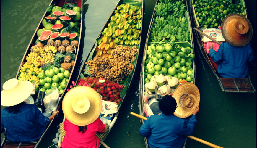 Фрукты и овощи Таиланда
